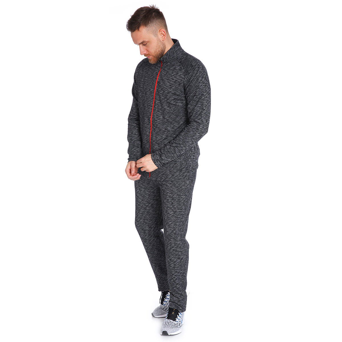 Erkek Gri Antrenman Eşofman Takımı Ky1135-00S