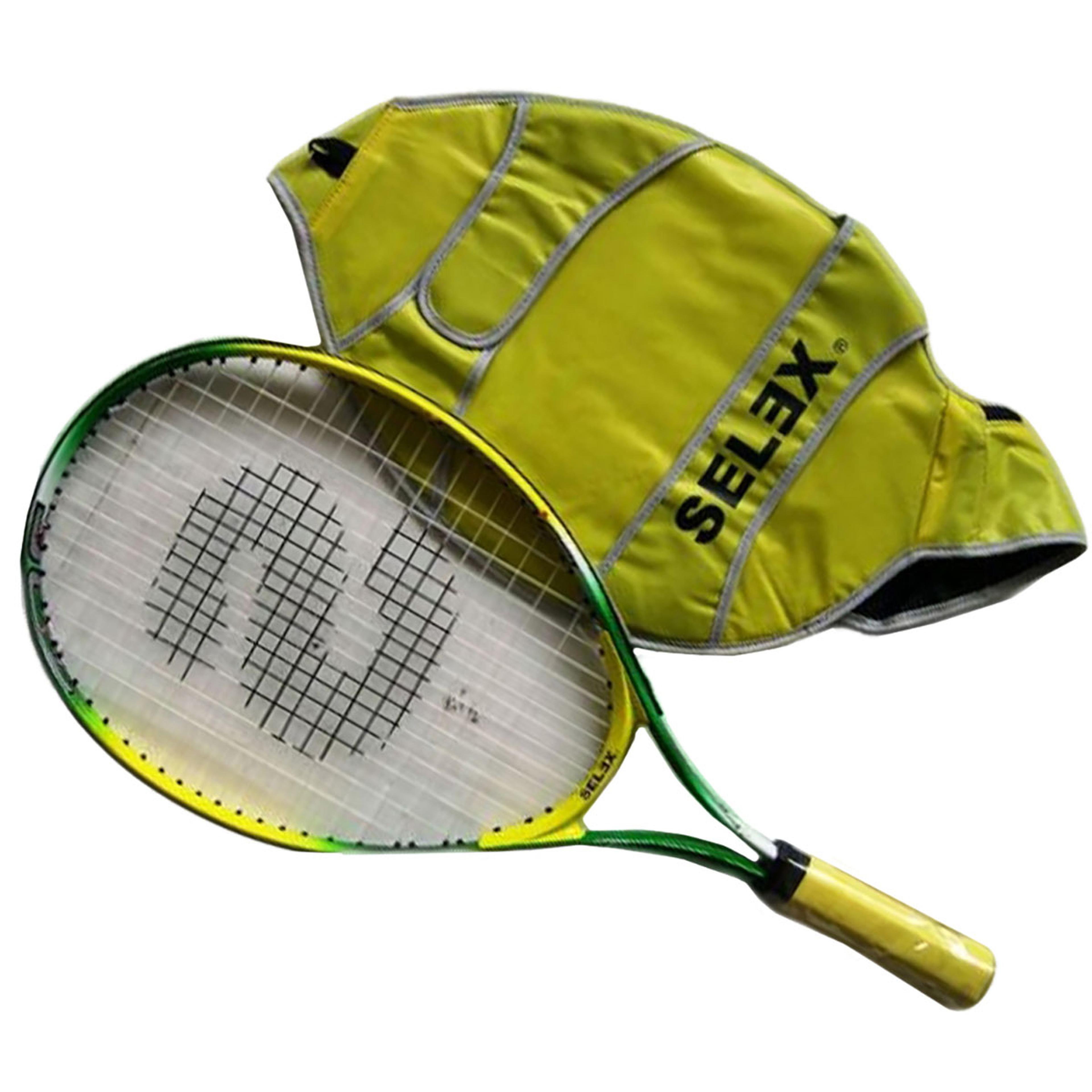 Star Kılıflı Sarı Tenis Raketi 22321-23