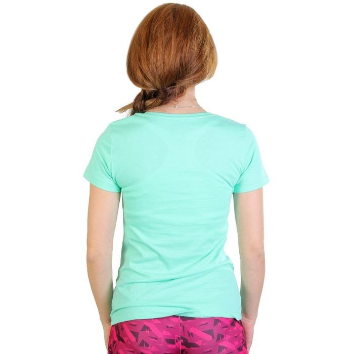 Supkestop Kadın Yeşil Günlük Stil Tişört 400214-CBG 714291