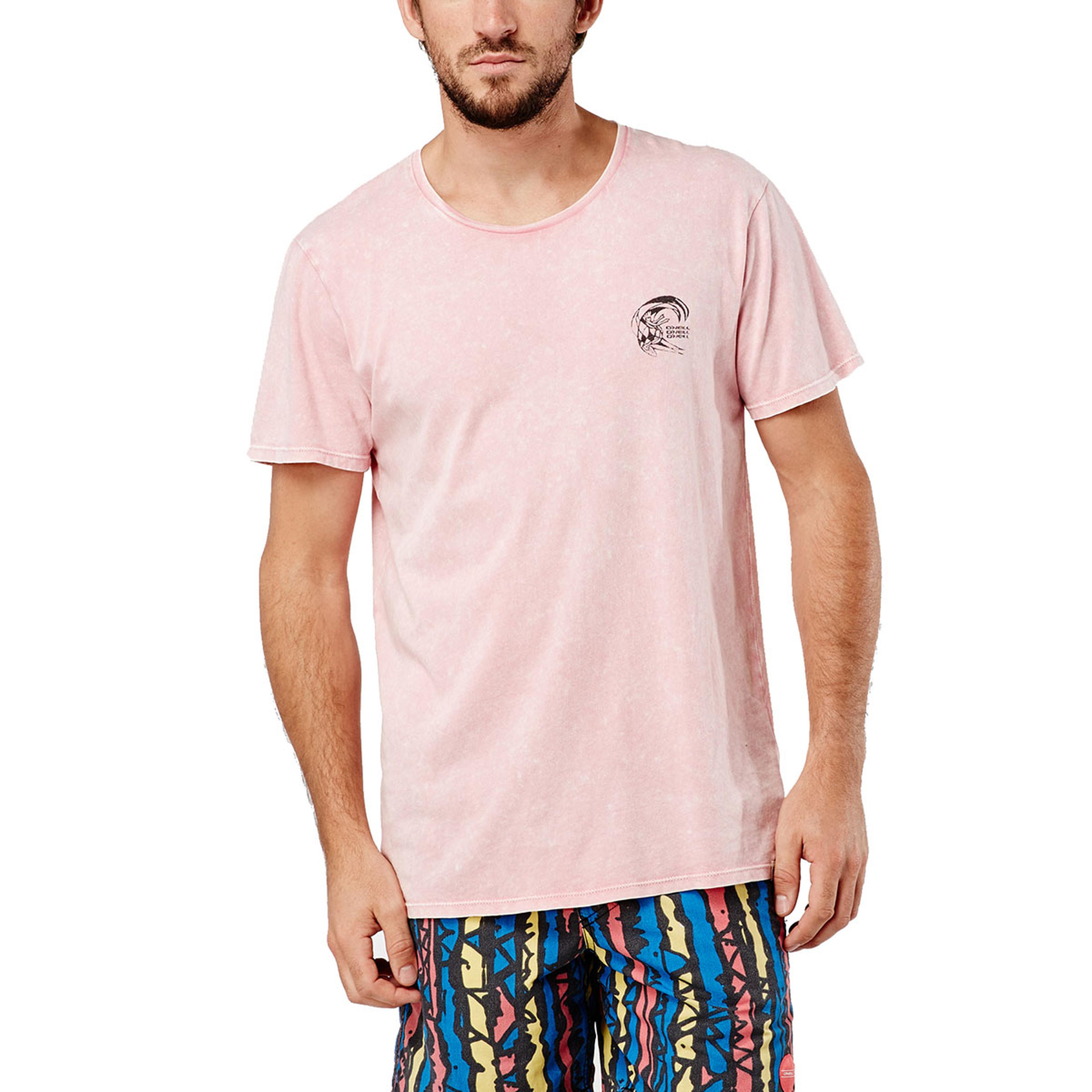 Wavecult Backdrop Erkek Pembe Günlük Stil Tişört 602310-4026