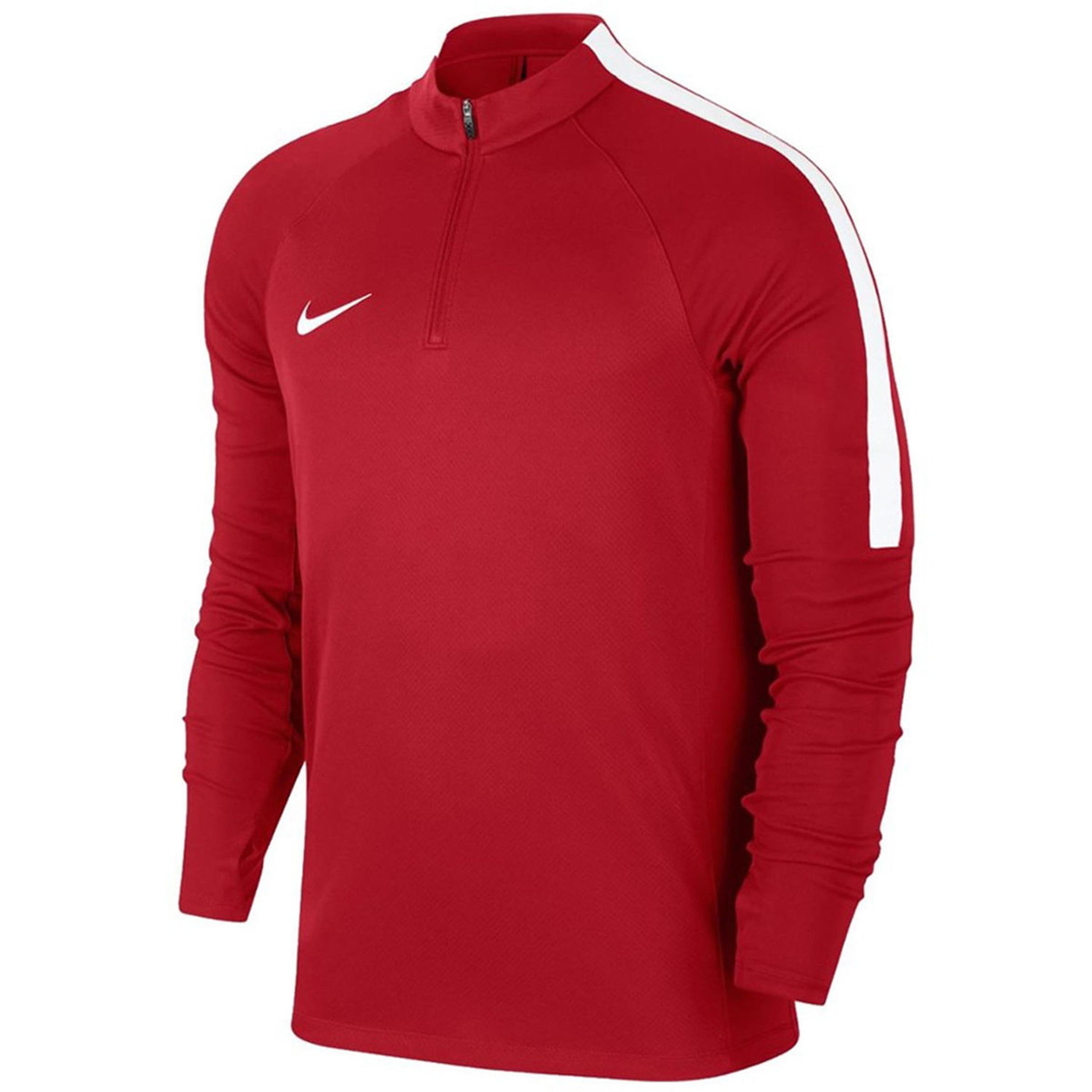 Dry Sqd Dril Erkek Kırmızı Futbol Uzun Kollu Tişört 831569-657