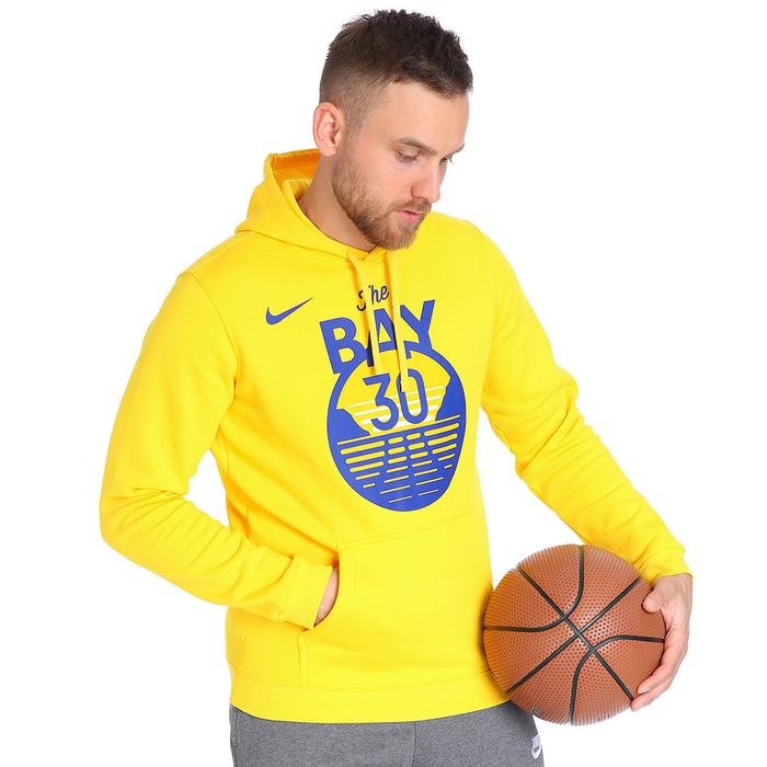 Golden State Warriors NBA Erkek Sarı Basketbol Sweatshirt AV0392-732 1156232