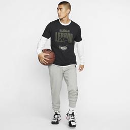 Le Bron NBA Erkek Siyah Basketbol Tişört CD0969-010