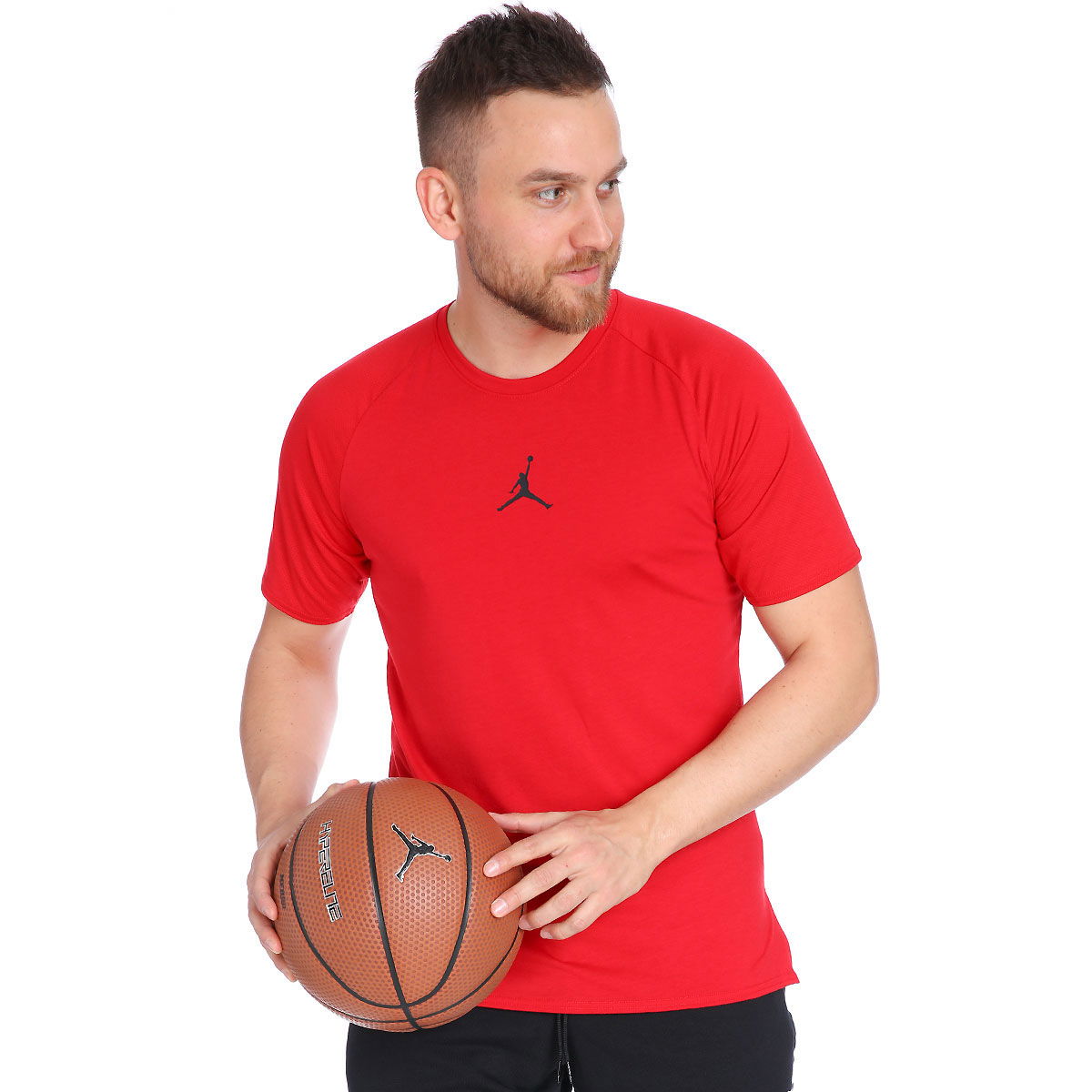 Air Jordan NBA Erkek Kırmızı Basketbol Tişört 889713-688