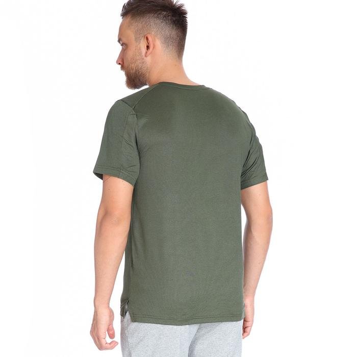 Pro-Sleeve Erkek Yeşil Antrenman Tişörtü CJ4615-355 1174811