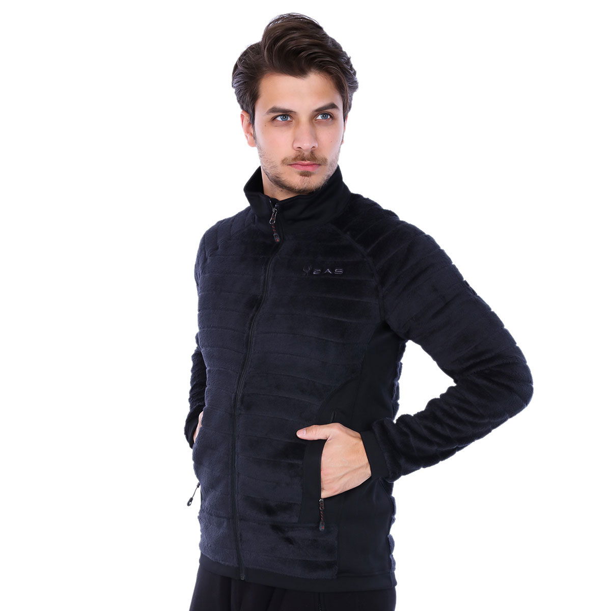 Diamond Erkek Siyah Polar Sweatshirt 2ASW17037007900