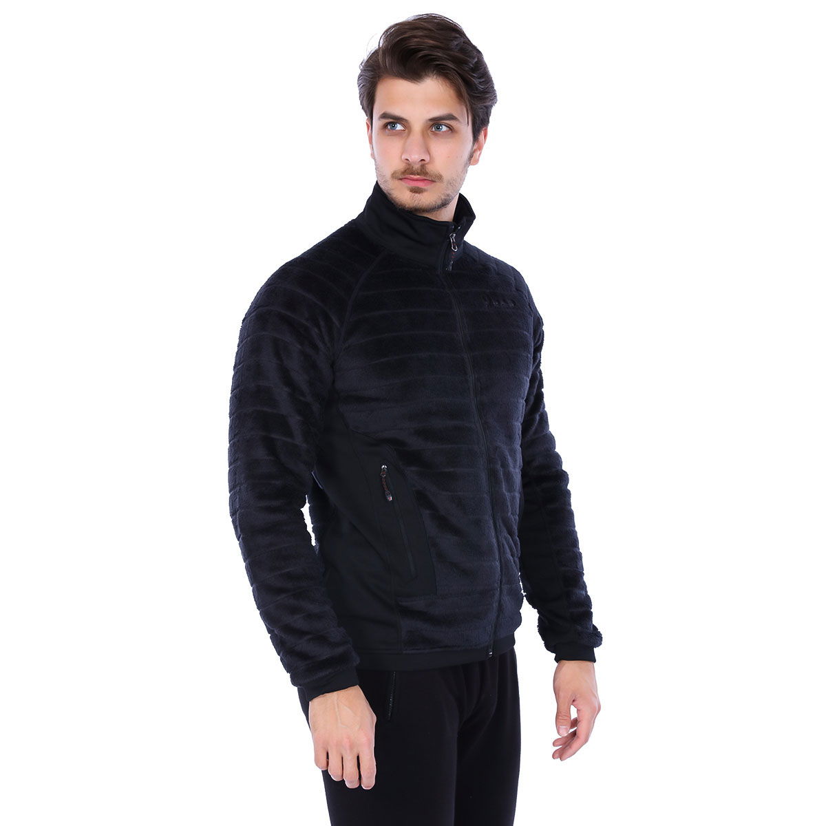 Diamond Erkek Siyah Polar Sweatshirt 2ASW17037007900