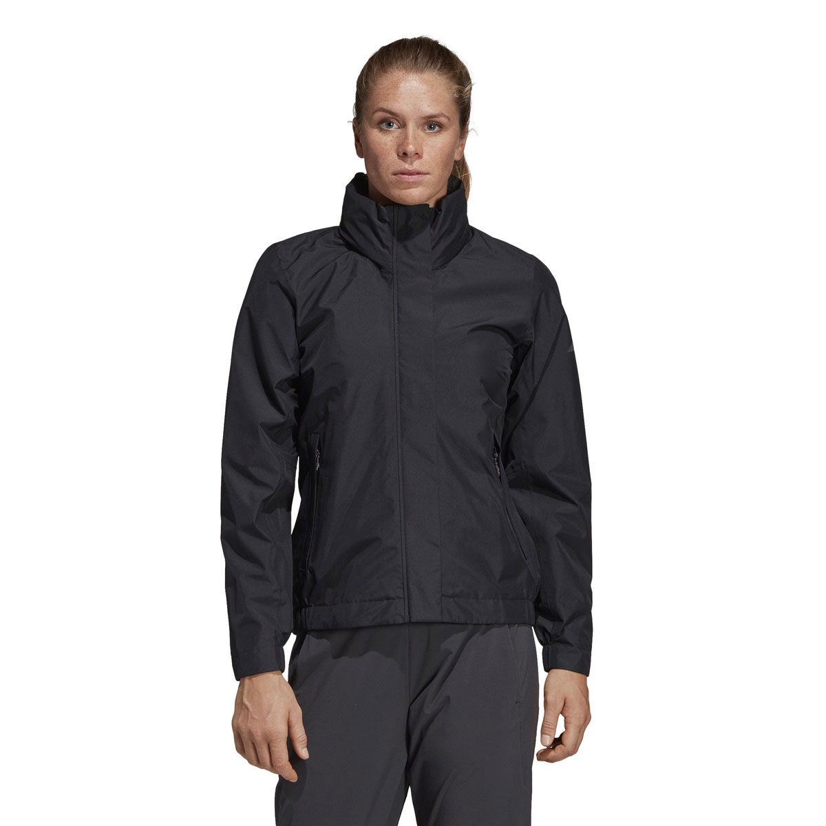 W Ax Kadın Siyah Outdoor Mont DT4180