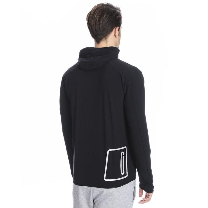 Mountruntrack Erkek Siyah Outdoor Sweatshirt M10018-BLK 1089082