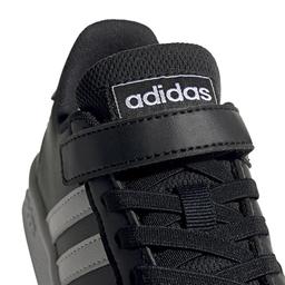 Grand Court C Unisex Siyah Tenis Ayakkabı EF0108