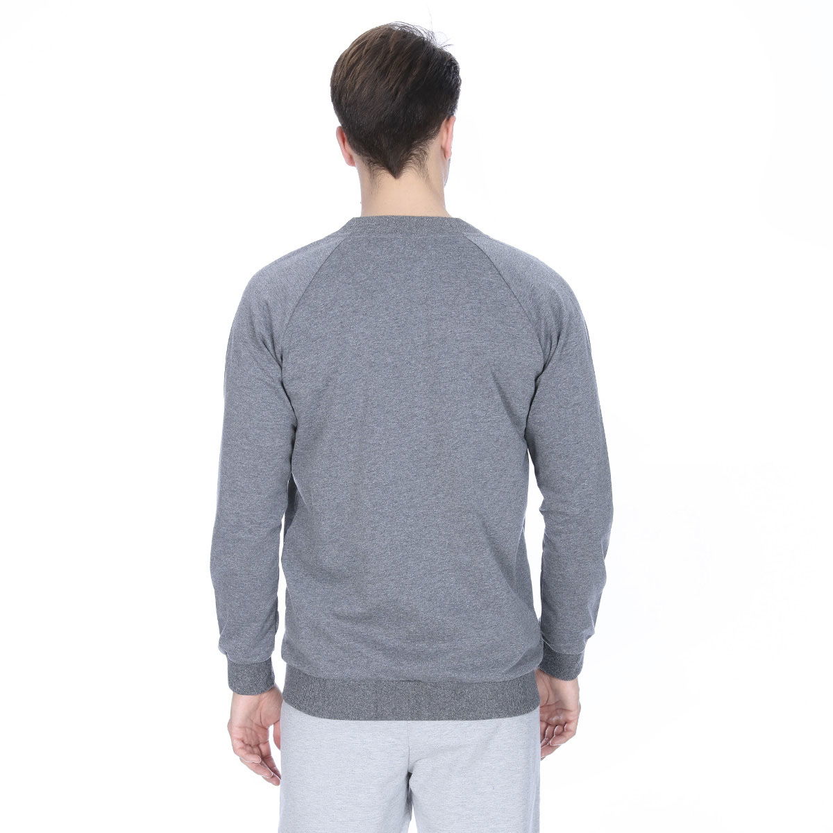 Kamp Erkek Gri Günlük Stil Sweatshirt Tke1027-0Gm-Y