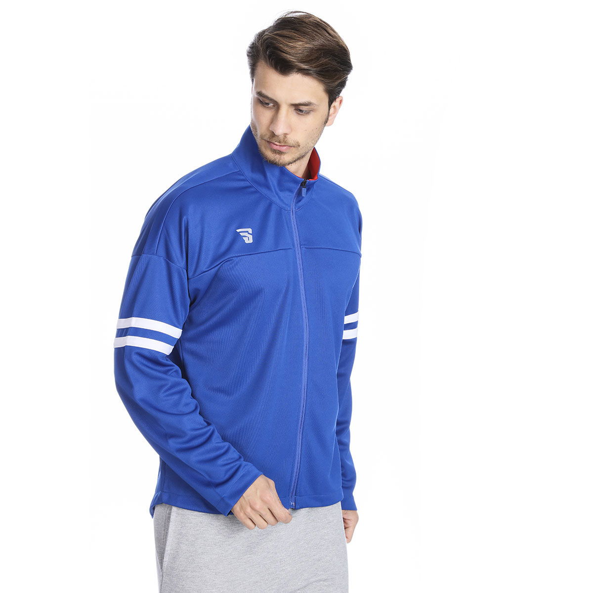Warm-Up Erkek Lacivert Basketbol Sweatshirt Tke1010-00M
