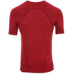 Seamless Erkek Kırmızı Antrenman Tişörtü TKE1043-00K-B