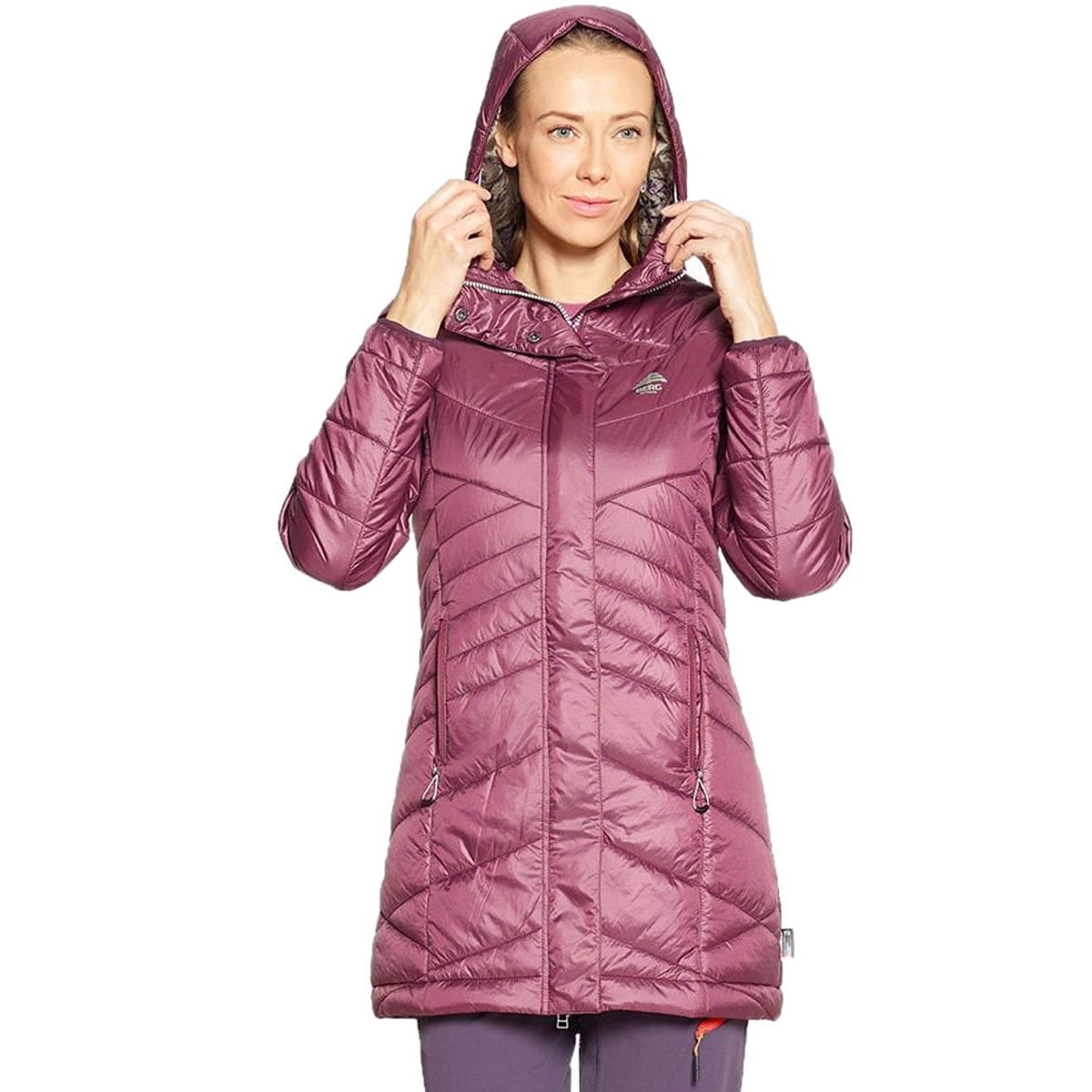 Intaki Kadın Mor Outdoor Şişme Mont HK7237903-MOR