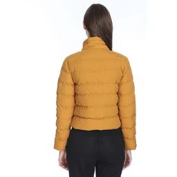 Kadın Sarı Kapüşonlu Outdoor Mont M100033-TRN