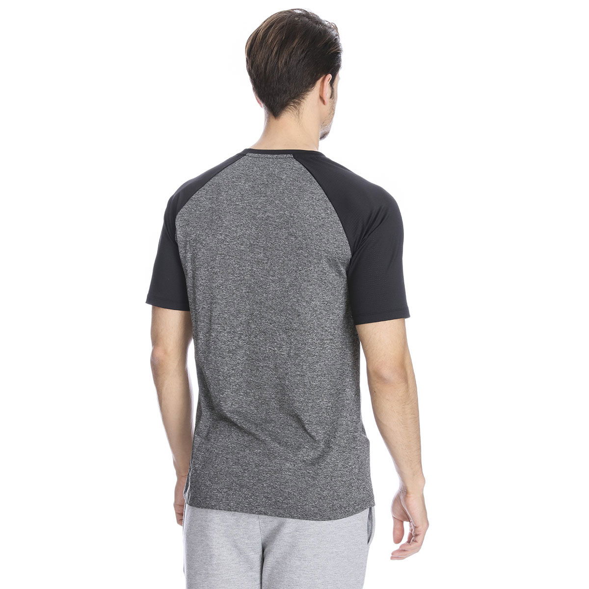 Mountshirt Erkek Siyah Outdoor Tişört M10023-BLK