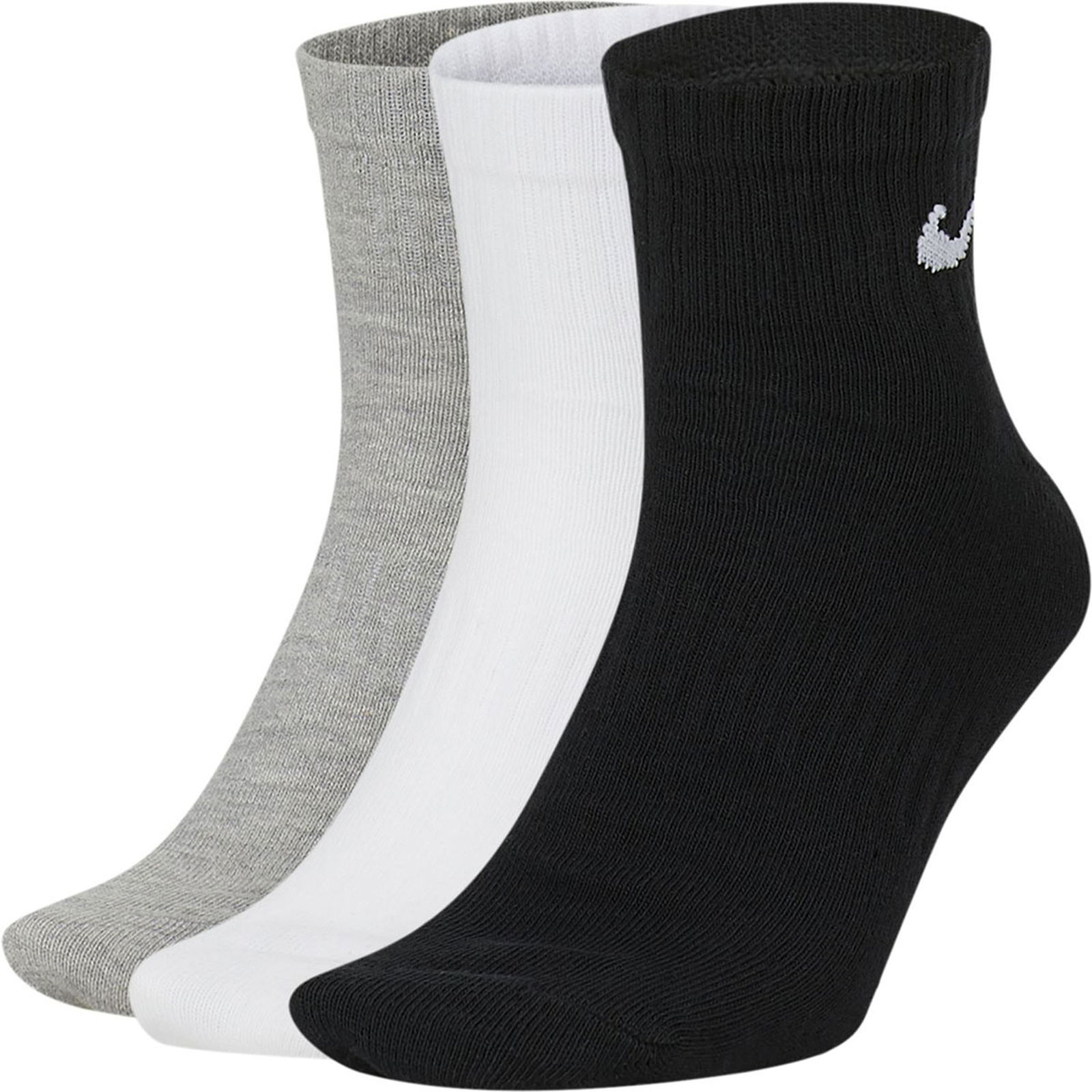 Everyday Lightweight Ankle Çok Renkli 3lü Çorap SX7677-901