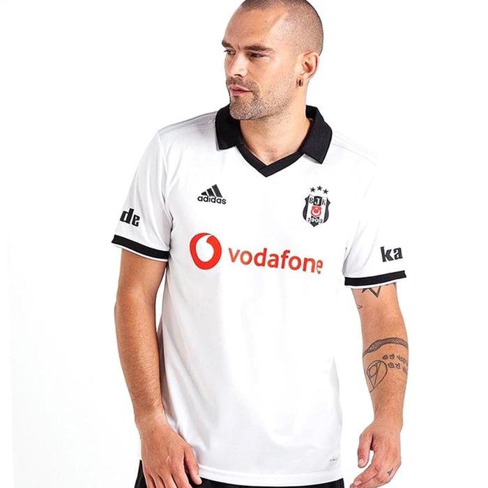 Beşiktaş İç Saha Erkek Beyaz Futbol Forması CG0691 1075509