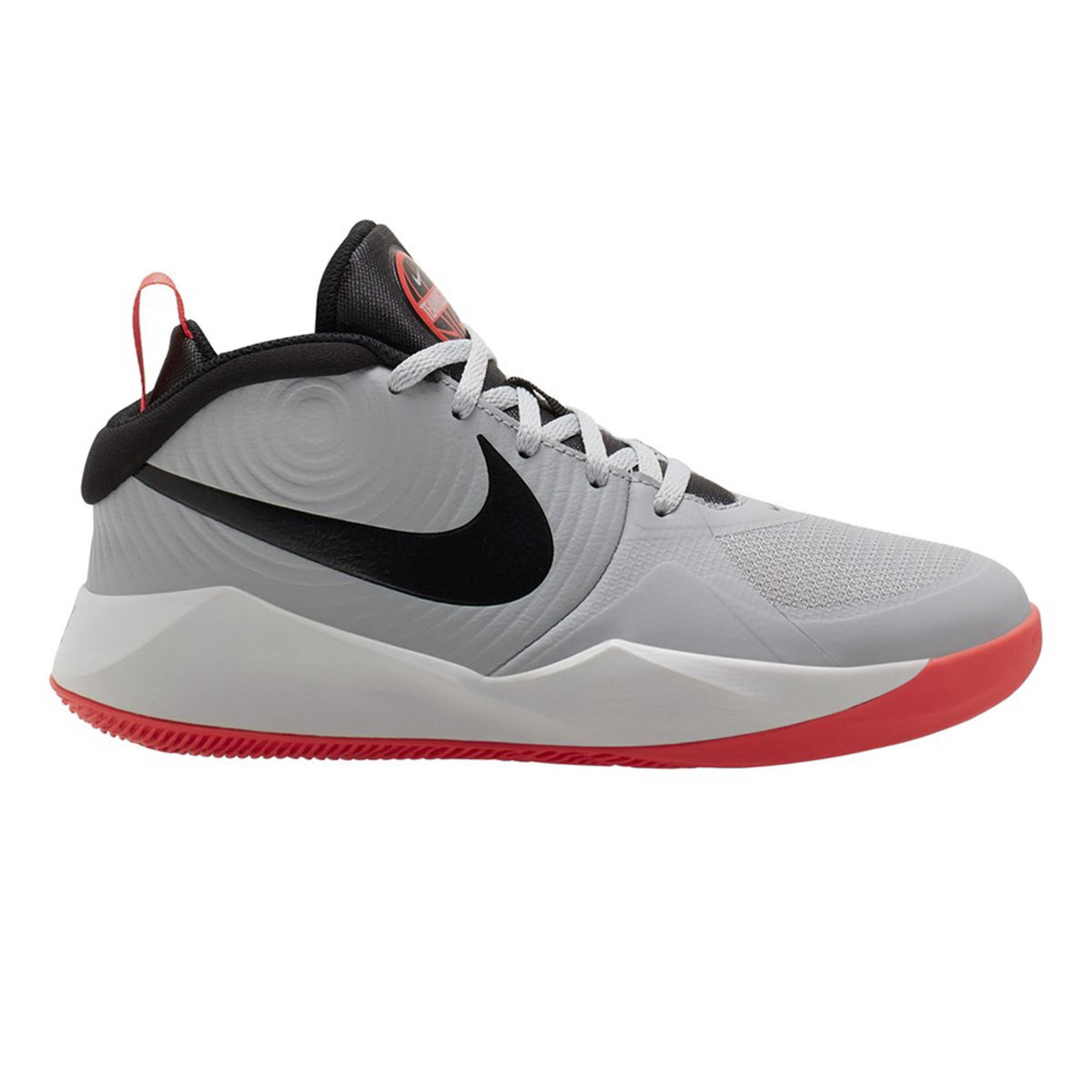 Team Hustle Unisex Gri Basketbol Ayakkabısı AQ4224-007