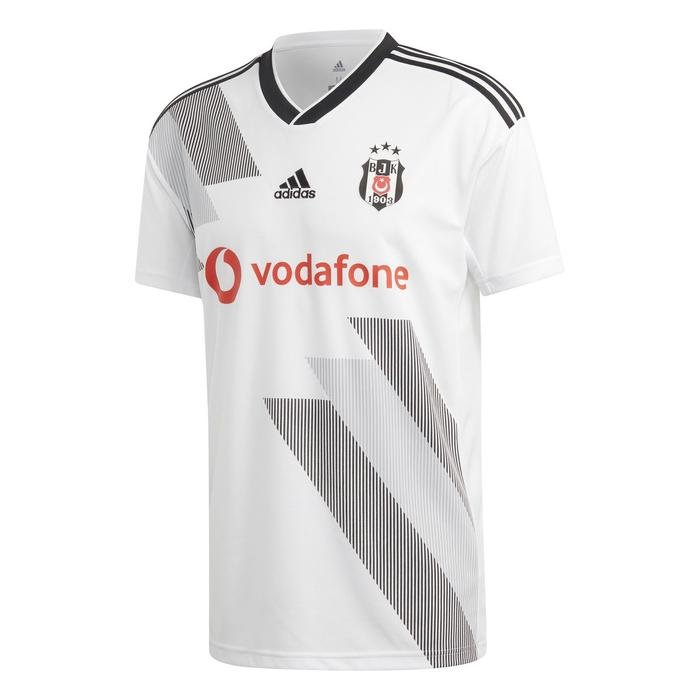 Beşiktaş İç Saha 19-20 Sezon Erkek Beyaz Futbol Forması DX3707 1147774