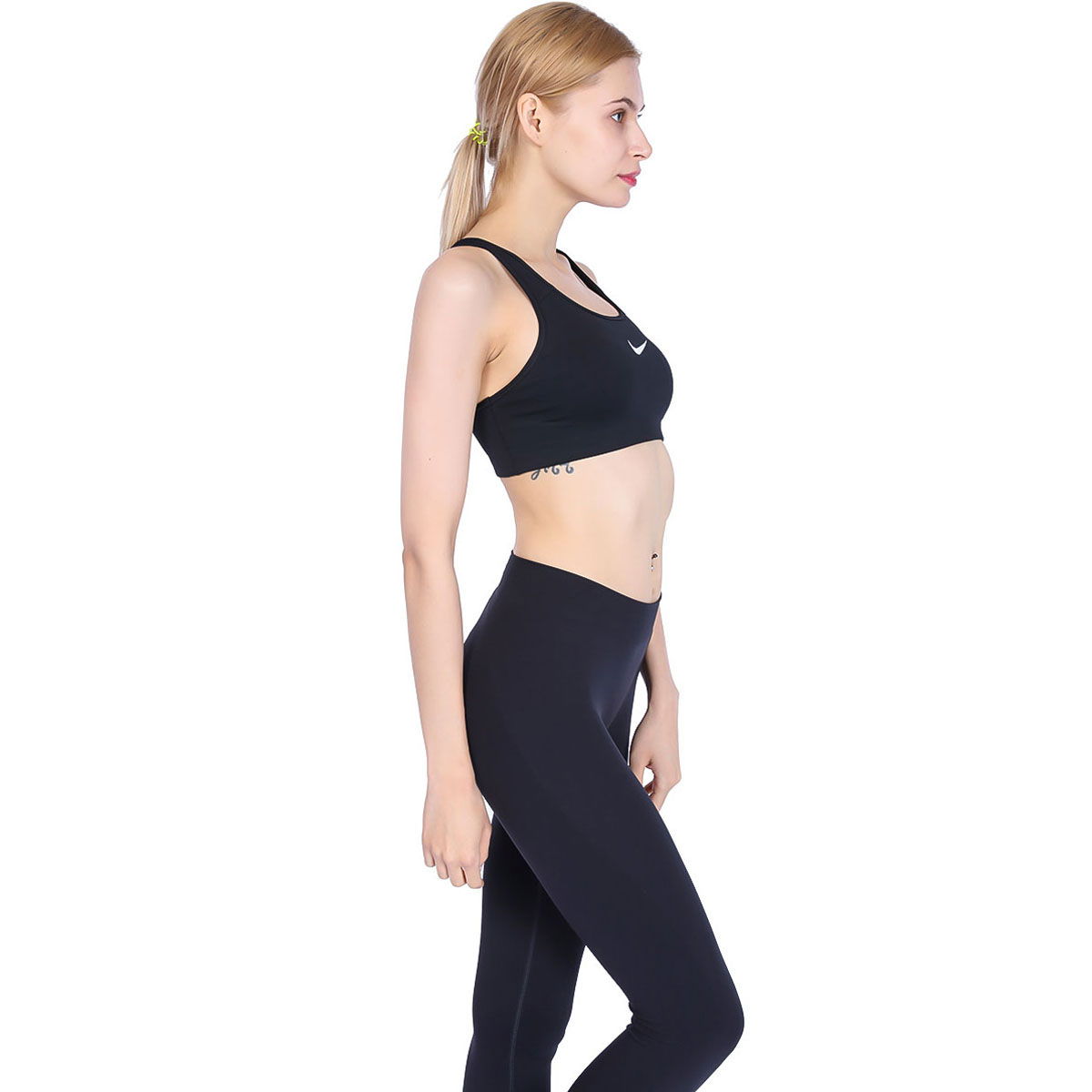 Swoosh Sport Kadın Siyah Sporcu Sütyeni 842398-010