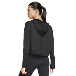 Yoga Luxe Kadın Siyah Kapüşonlü Antrenman Ceket CJ3814-010