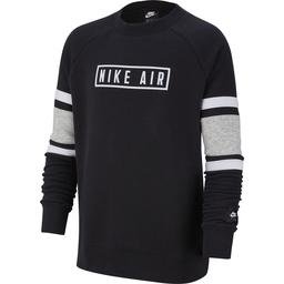 Air Ls Crew Çocuk Siyah Günlük Stil Uzun Kollu Tişört BV3591-010