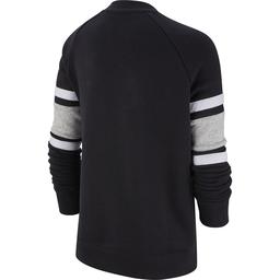 Air Ls Crew Çocuk Siyah Günlük Stil Uzun Kollu Tişört BV3591-010