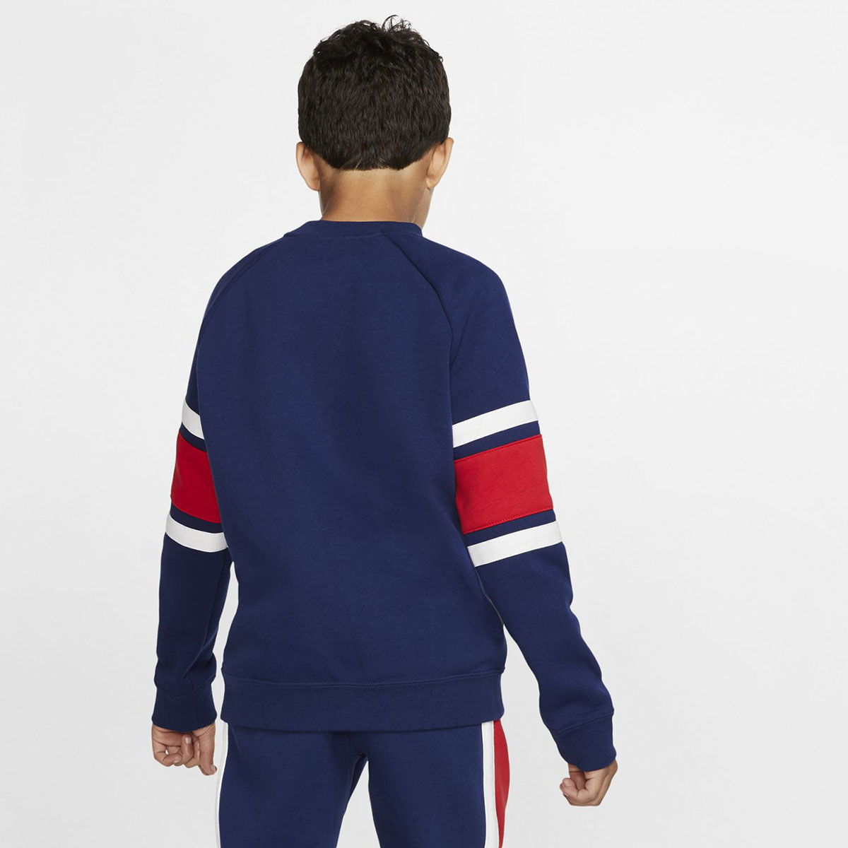 Air Ls Crew Çocuk Lacivert Günlük Stil Uzun Kollu Tişört BV3591-492