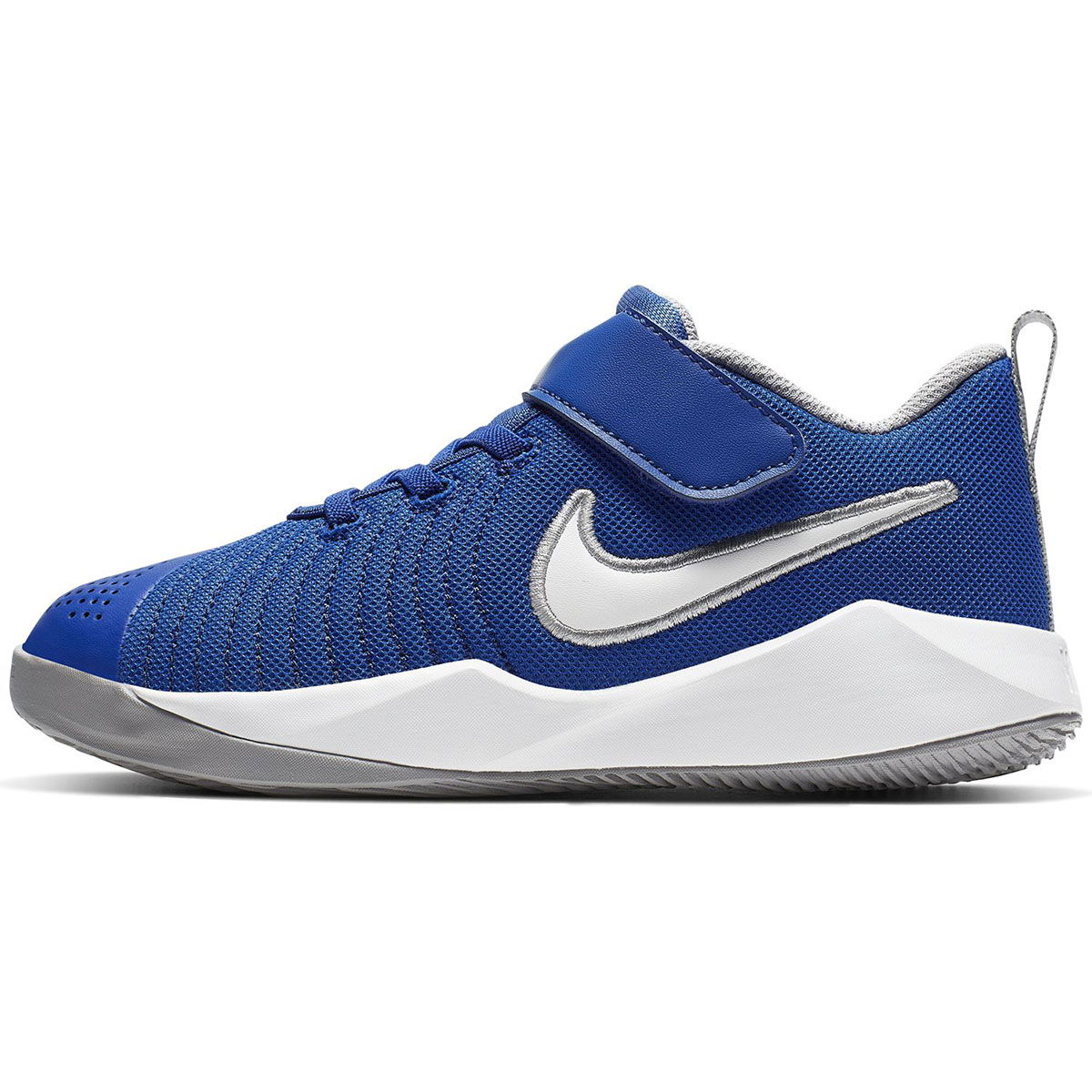 Team Hustle Quick 2 (Ps) Unisex Mavi Basketbol Ayakkabısı AT5299-400
