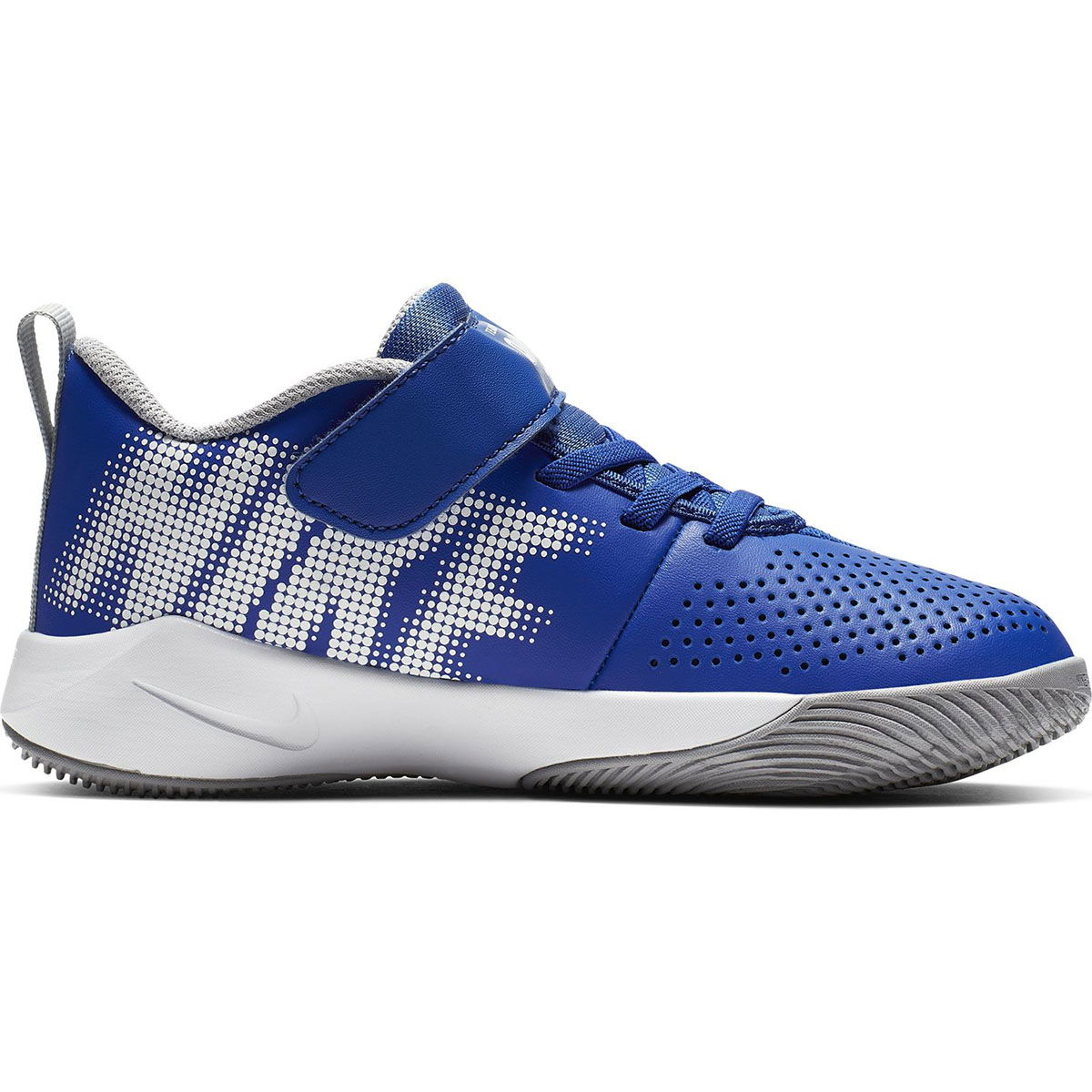 Team Hustle Quick 2 (Ps) Unisex Mavi Basketbol Ayakkabısı AT5299-400