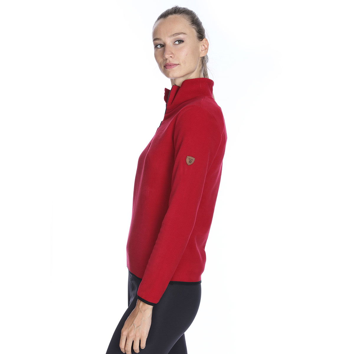 Kadın Kırmızı Polar Sweatshirt 710081-00C