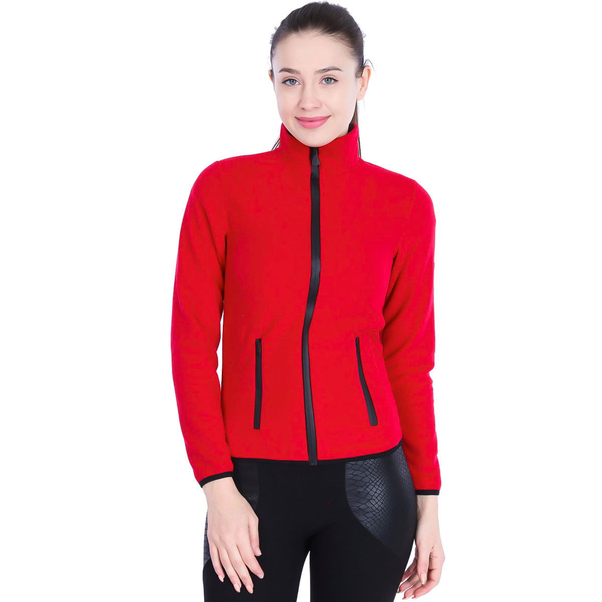 Kadın Kırmızı Polar Sweatshirt 710080-00C