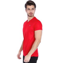 Polvebasic Erkek Kırmızı Günlük Stil Tişört 710303-00F