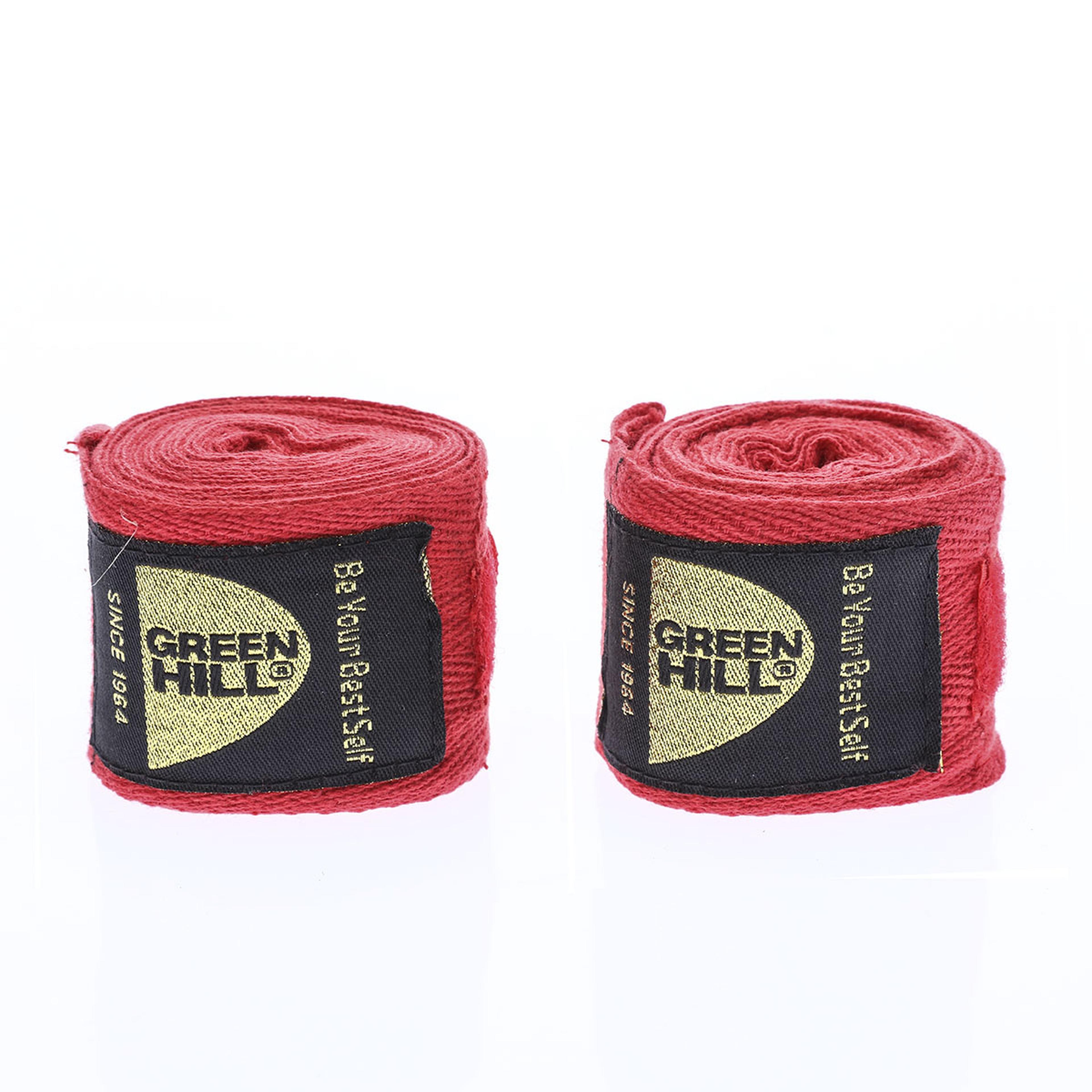 Green Hill 2,5 Mt Boks Unisex Kırmızı Bandaj KR25