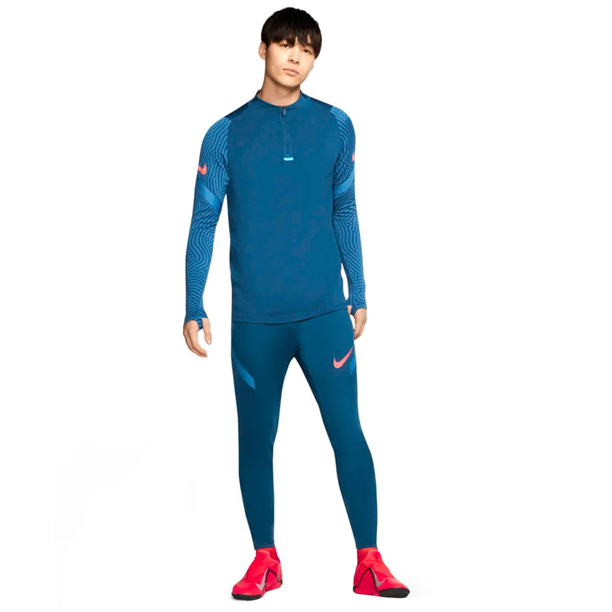Dri-Fit Strike Erkek Mavi Futbol Eşofman Altı CD0566-432