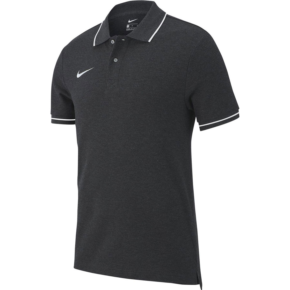 TClub19 Erkek Siyah Futbol Polo Tişört AJ1502-071