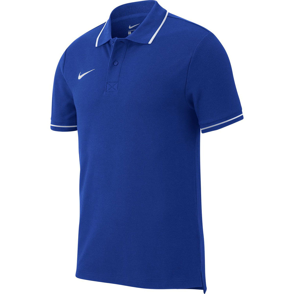 TClub19 Erkek Mavi Futbol Polo Tişört AJ1502-463