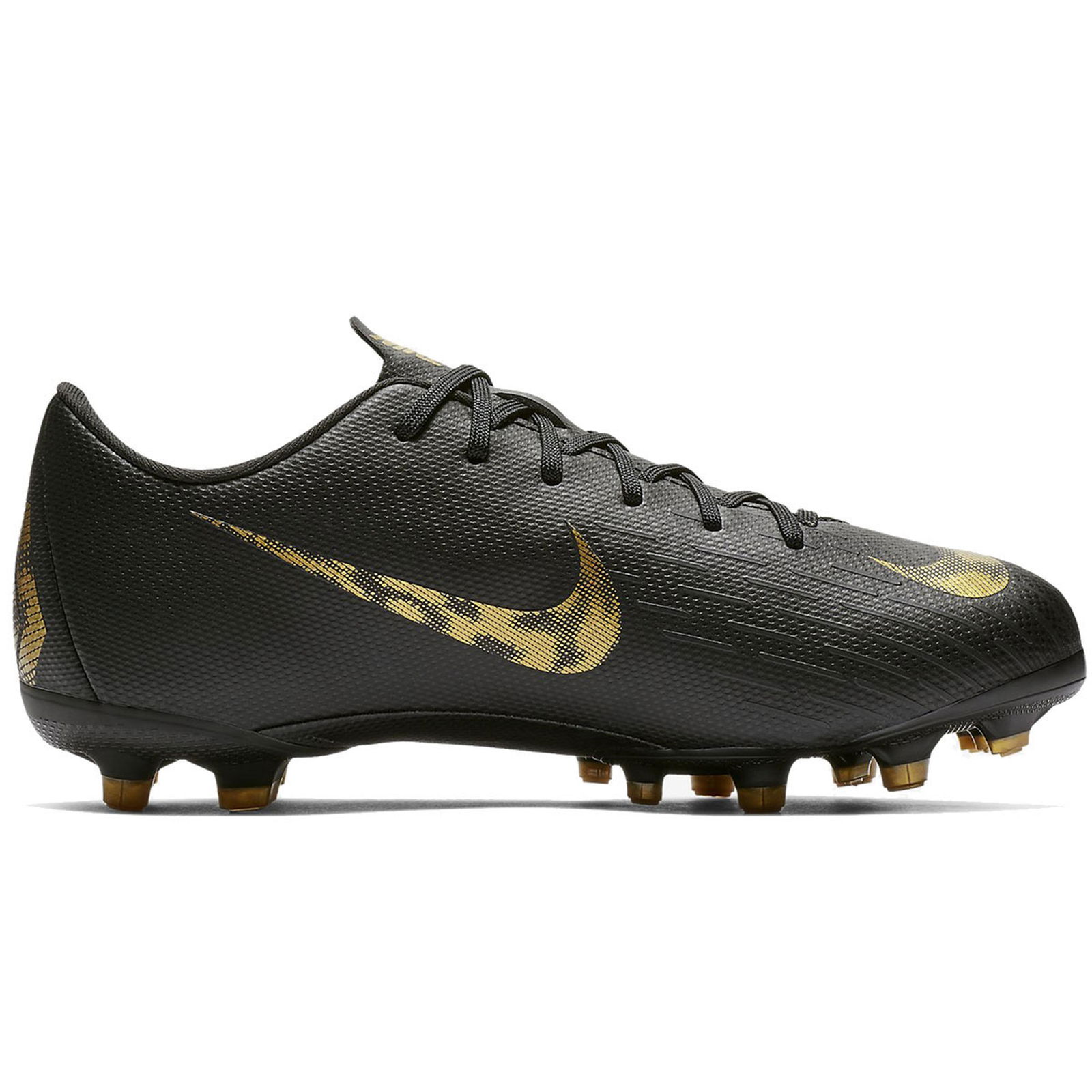 Mercurial Jr Vapor 12 Academy Gs Fg-Mg Unisex Siyah Krampon Futbol Ayakkabısı AH7347-077