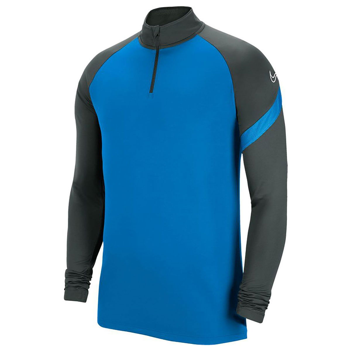 Dry-Fit Academy Erkek Mavi Uzun Kollu Futbol Tişört BV6916-406
