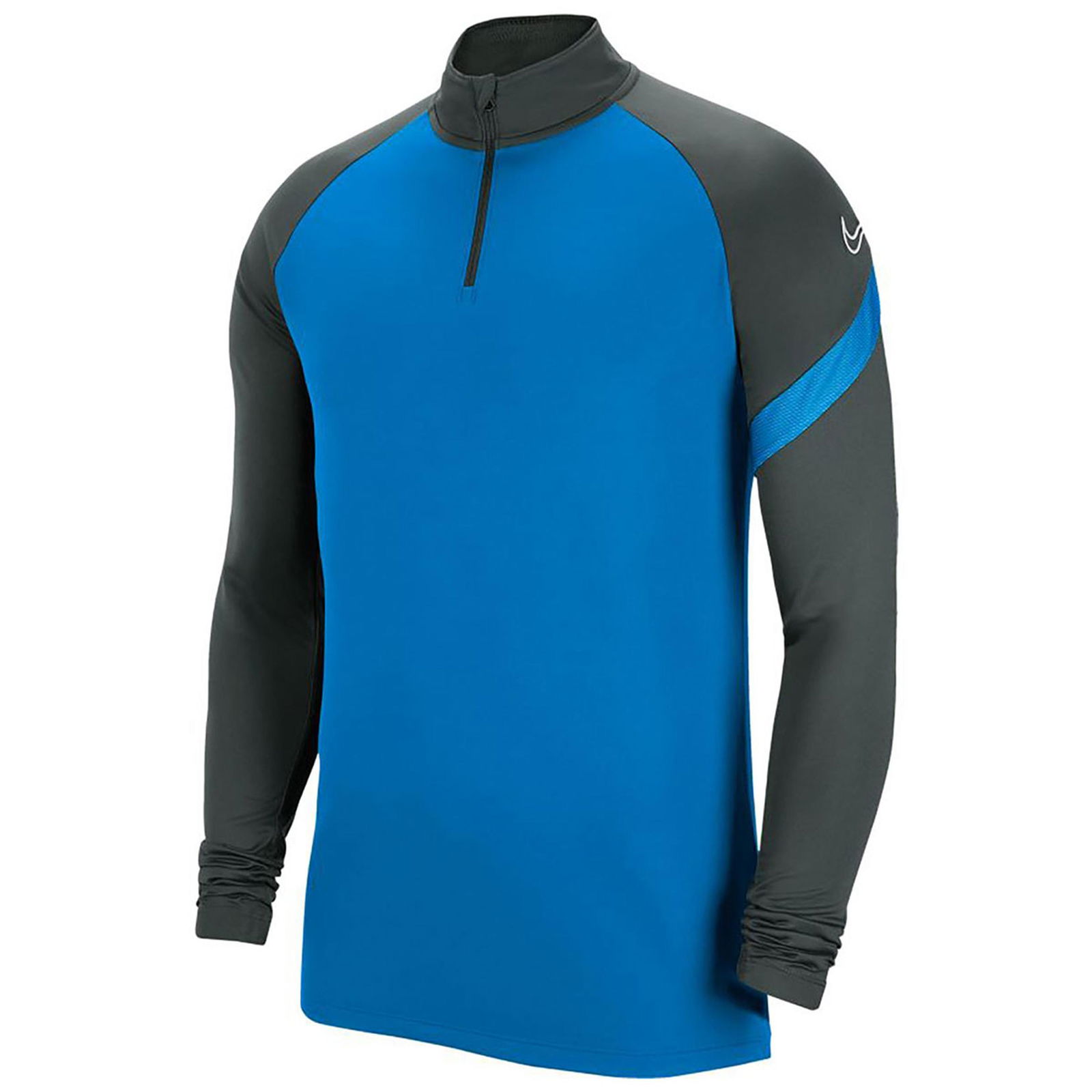 Dry-Fit Academy Erkek Mavi Uzun Kollu Futbol Tişört BV6916-406