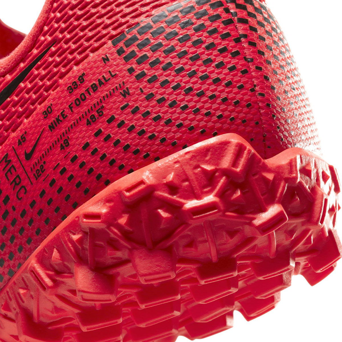 Mercurial Jr Vapor 13 Academy Çocuk Kırmızı Halı Saha Futbol Ayakkabısı AT8145-606