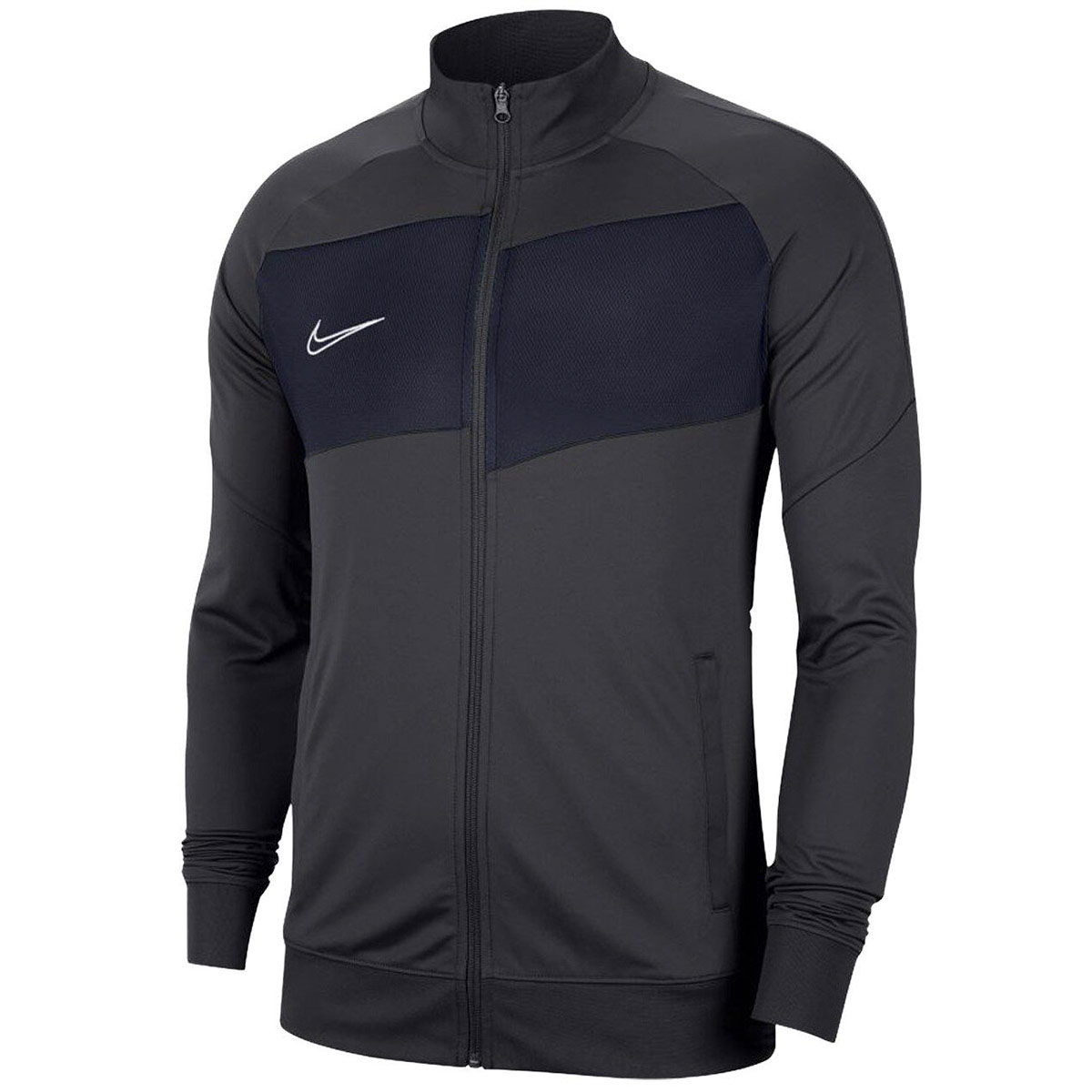 Dry Academy Pro Erkek Gri Futbol Antrenman Ceketi BV6918-062