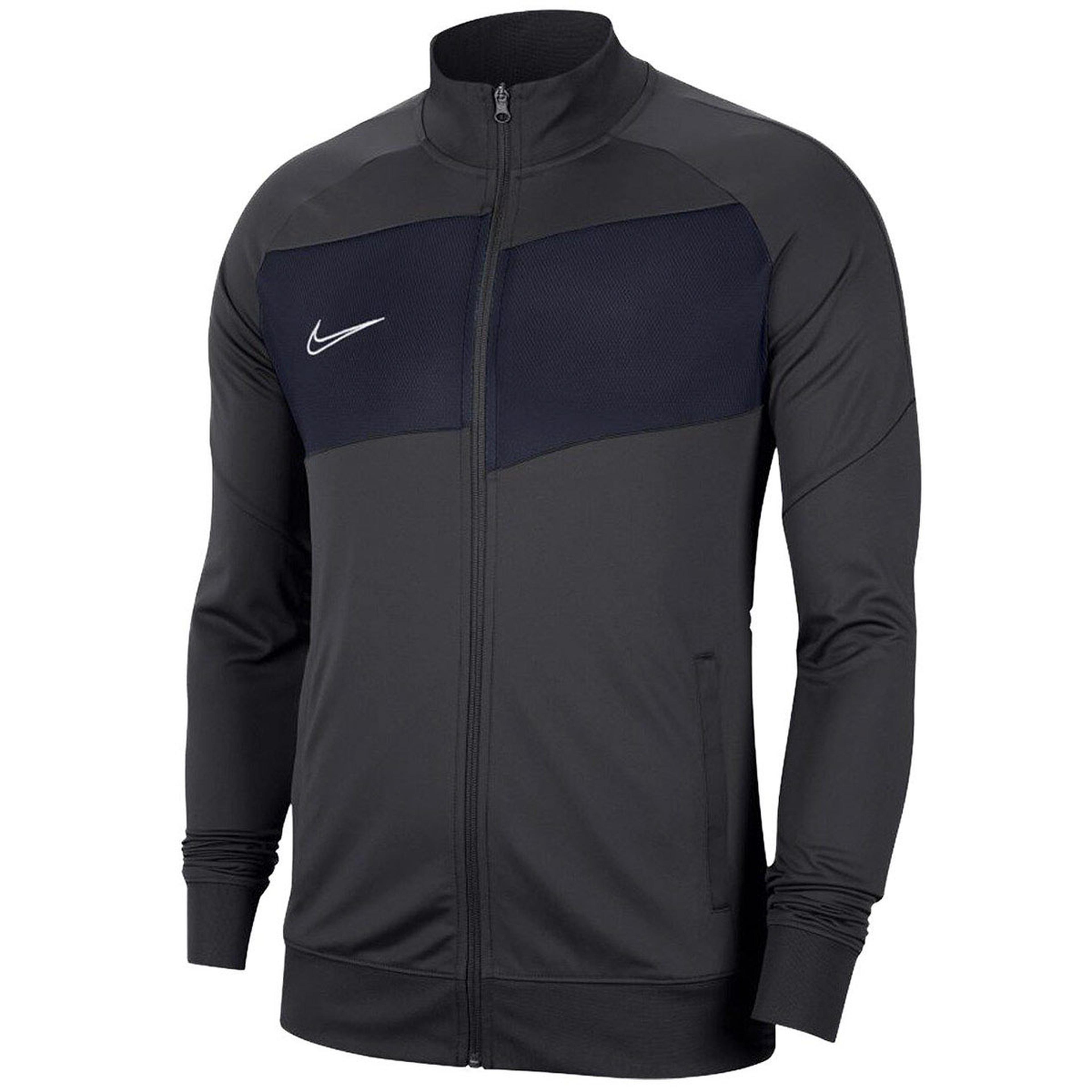 Dry Academy Pro Erkek Gri Futbol Antrenman Ceketi BV6918-062
