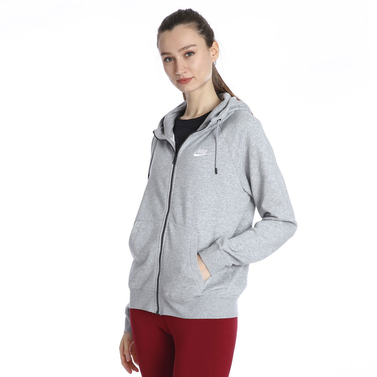 Essential Kadın Gri Günlük Stil Sweatshirt BV4122-063