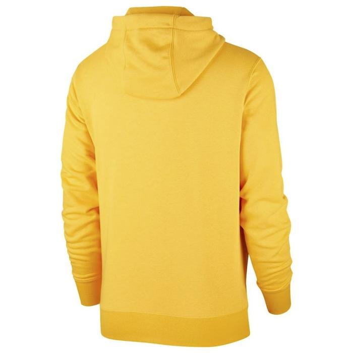 Sportswear Club Erkek Sarı Fermuarlı Kapüşonlü Günlük Sweatshirt BV2648-739 1175420