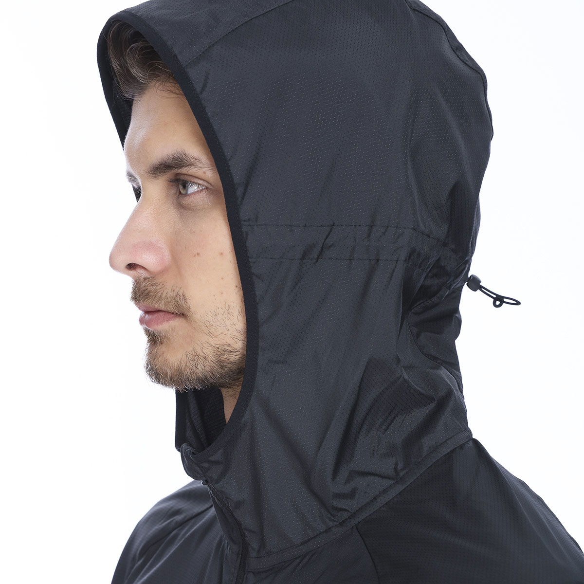 Essential Erkek Gri Kapüşonlu Ceket BV4870-010