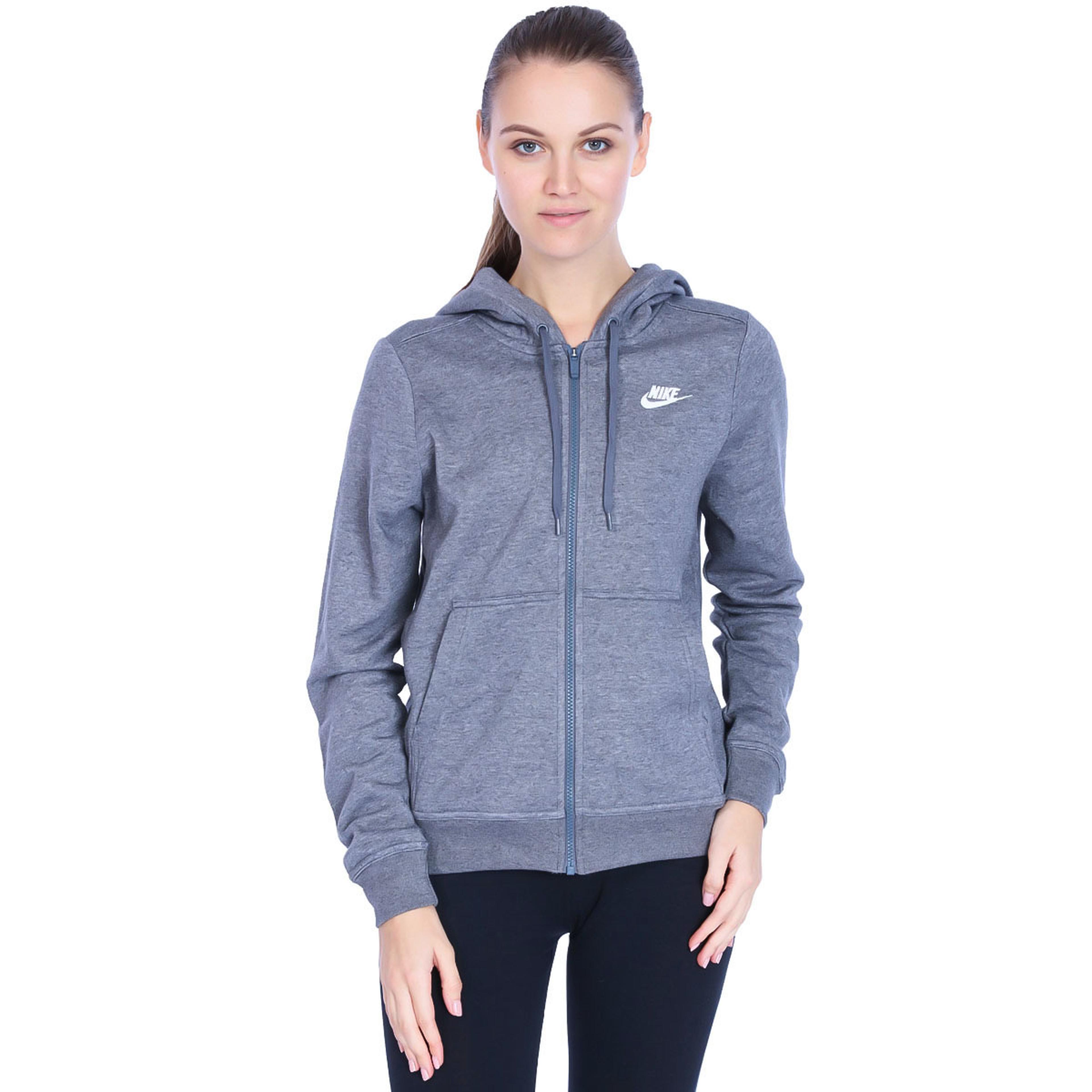 NsHoodie Kadın Mavi Günlük Stil Sweatshirt 853930-071