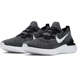 Epic React Flyknit 2 Erkek Gri Koşu Ayakkabısı BQ8928-010