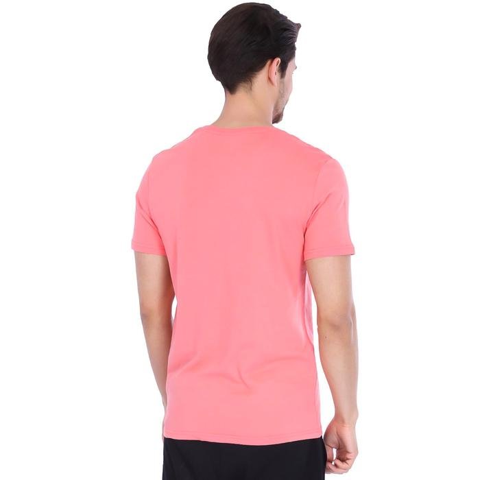 Basic Erkek Pembe Günlük Stil Tişört 710200-0MR 996680